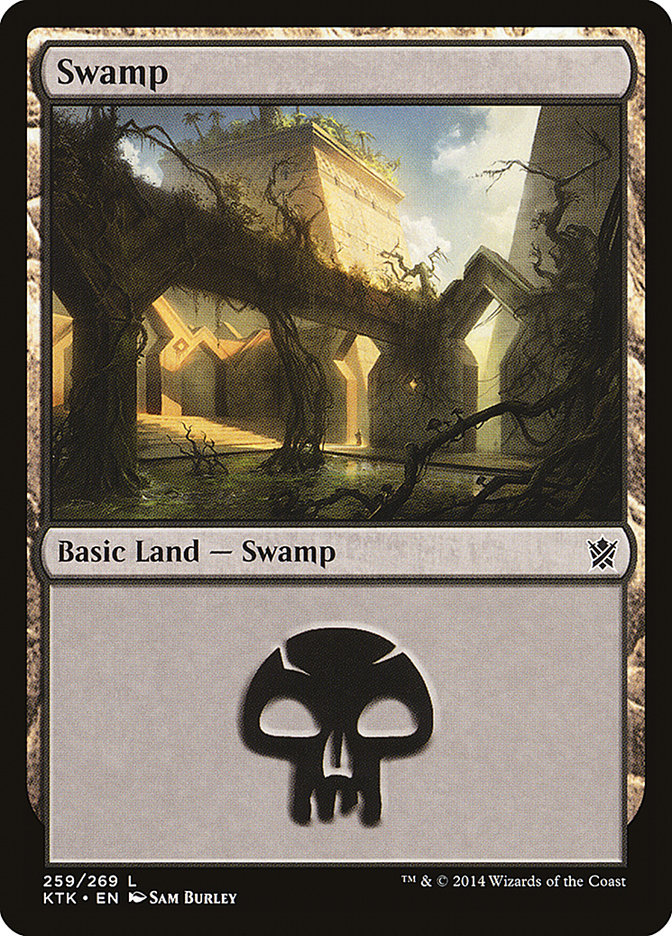 Swamp (259) [Khans of Tarkir] | Deep Dive Games St. Marys