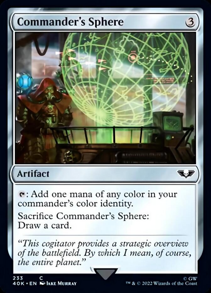 Commander's Sphere (233) [Warhammer 40,000] | Deep Dive Games St. Marys