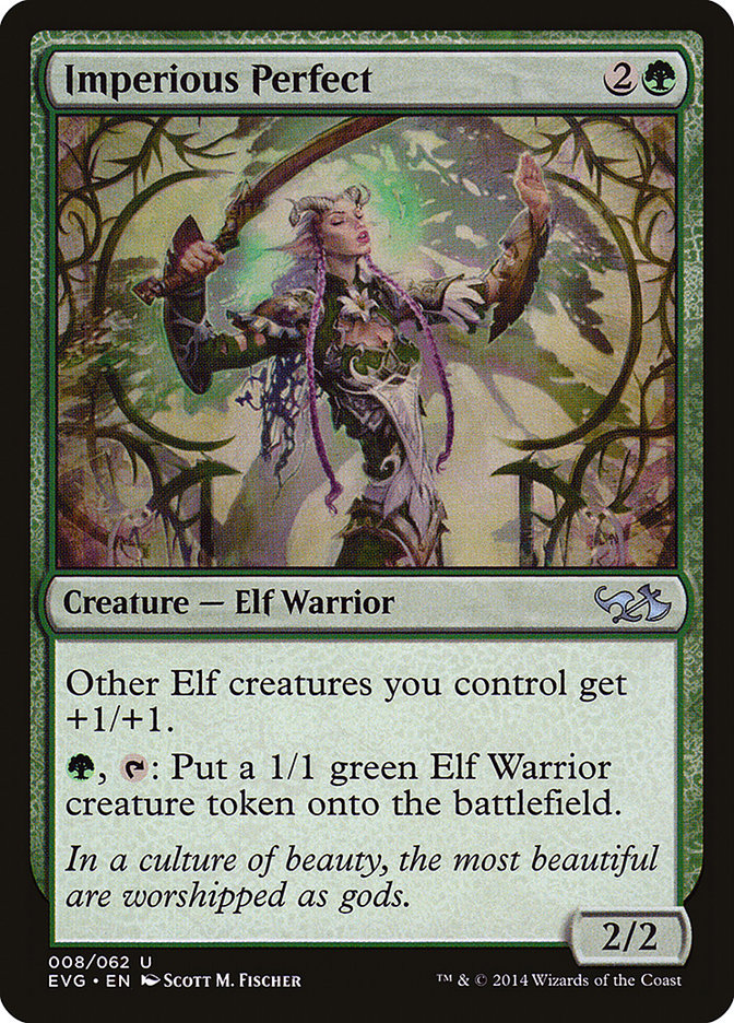 Imperious Perfect (Elves vs. Goblins) [Duel Decks Anthology] | Deep Dive Games St. Marys