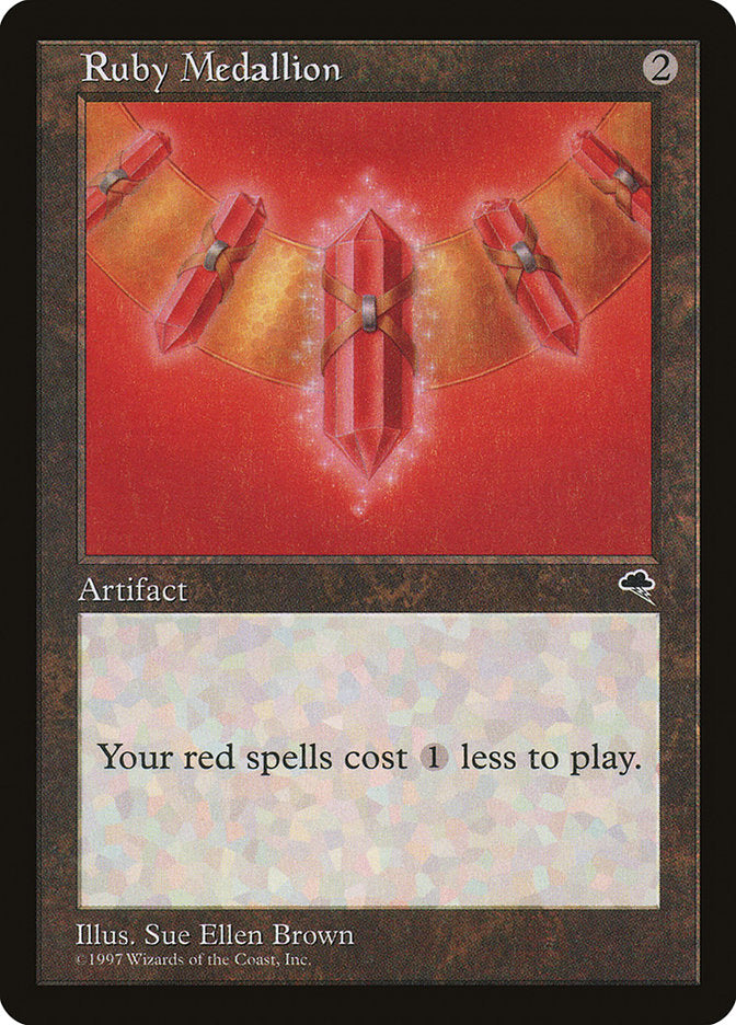 Ruby Medallion [Tempest] | Deep Dive Games St. Marys