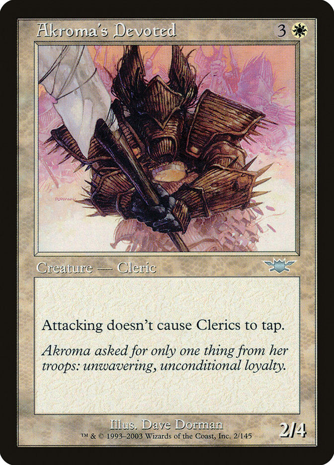 Akroma's Devoted [Legions] | Deep Dive Games St. Marys