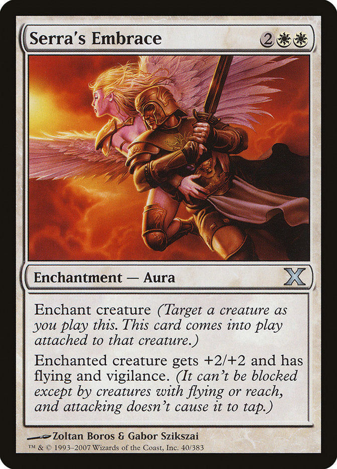 Serra's Embrace [Tenth Edition] | Deep Dive Games St. Marys