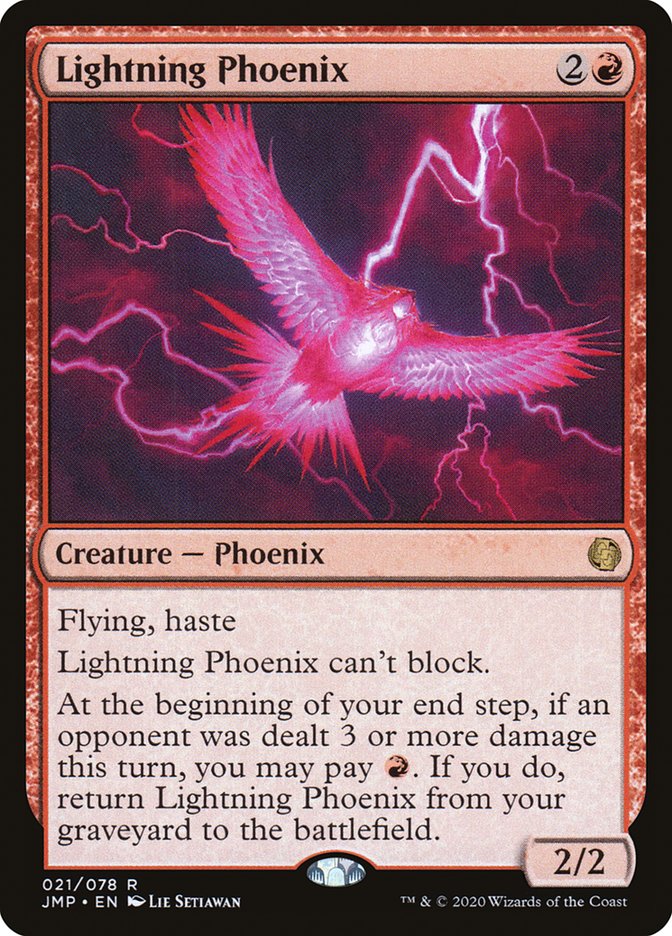 Lightning Phoenix [Jumpstart] | Deep Dive Games St. Marys