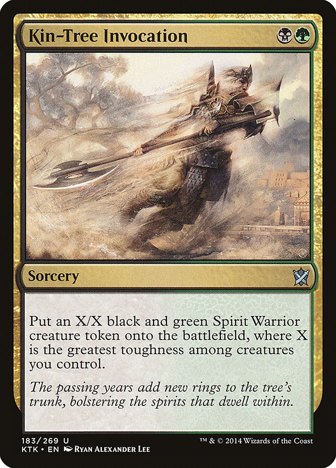 Kin-Tree Invocation [Khans of Tarkir] | Deep Dive Games St. Marys