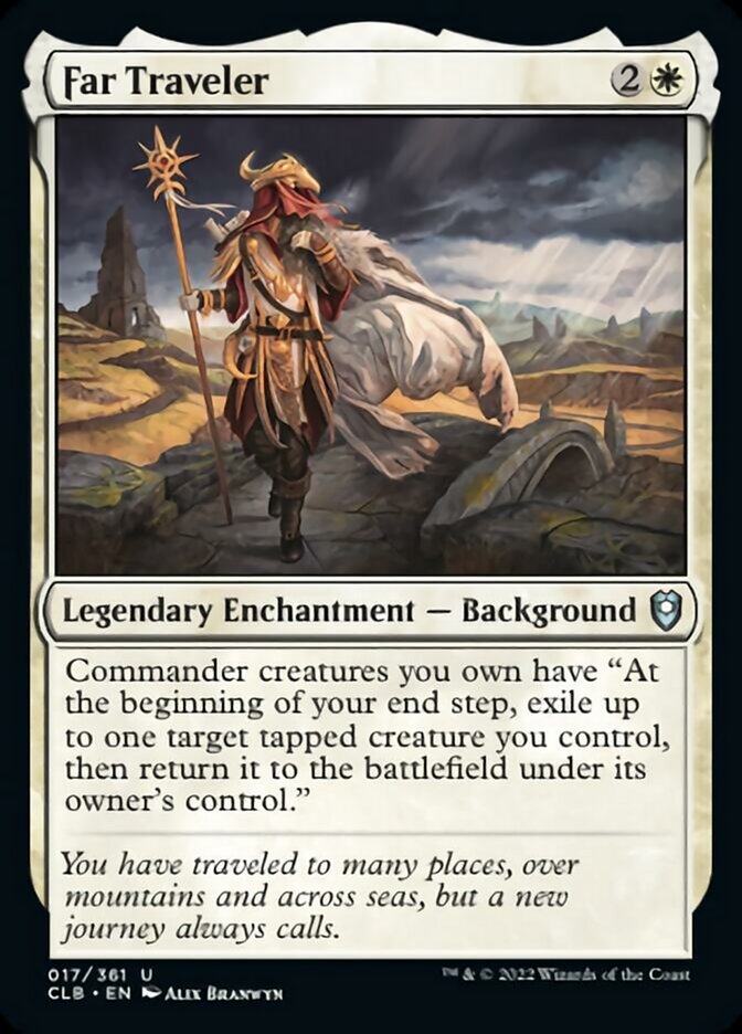 Far Traveler [Commander Legends: Battle for Baldur's Gate] | Deep Dive Games St. Marys