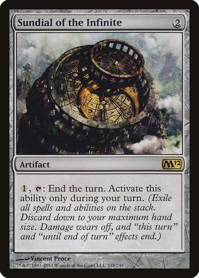 Sundial of the Infinite [Magic 2012] | Deep Dive Games St. Marys