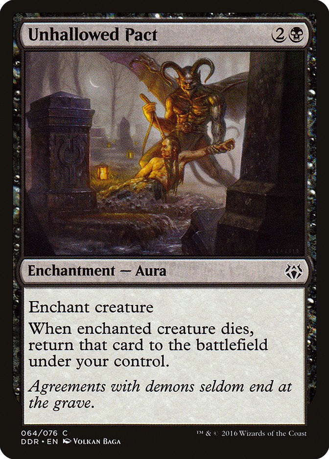 Unhallowed Pact [Duel Decks: Nissa vs. Ob Nixilis] | Deep Dive Games St. Marys