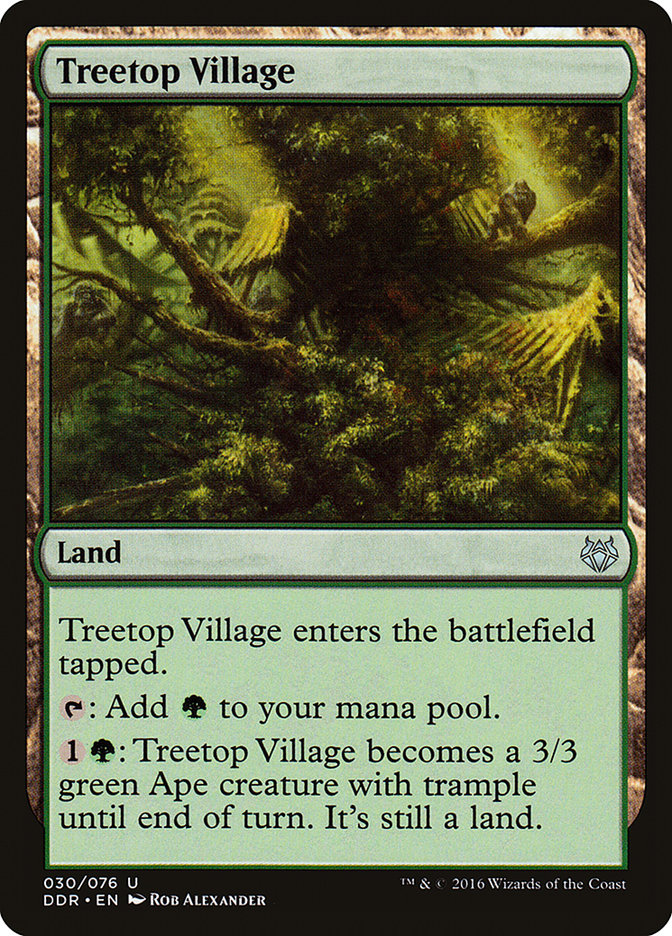 Treetop Village [Duel Decks: Nissa vs. Ob Nixilis] | Deep Dive Games St. Marys