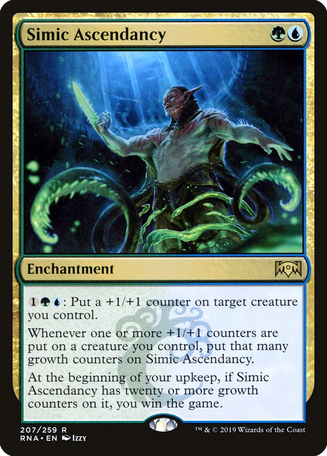 Simic Ascendancy [Ravnica Allegiance] | Deep Dive Games St. Marys