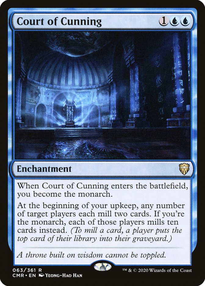 Court of Cunning [Commander Legends] | Deep Dive Games St. Marys