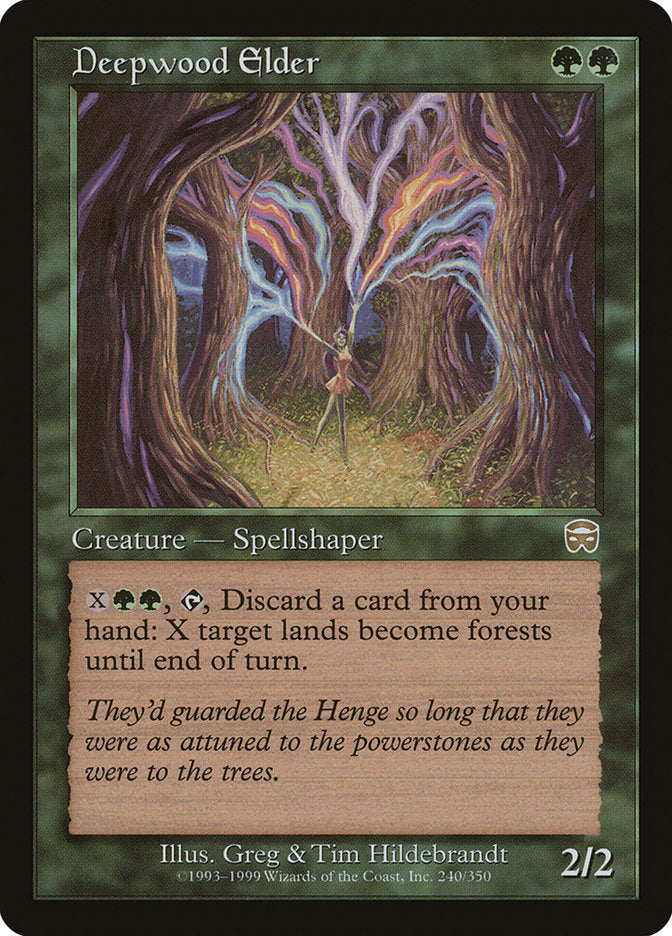 Deepwood Elder [Mercadian Masques] | Deep Dive Games St. Marys