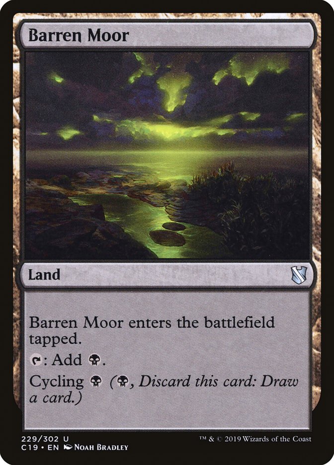 Barren Moor [Commander 2019] | Deep Dive Games St. Marys