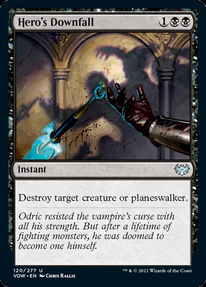 Hero's Downfall [Innistrad: Crimson Vow] | Deep Dive Games St. Marys