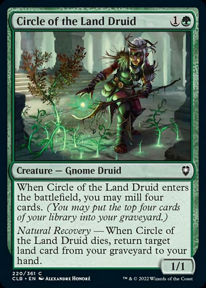 Circle of the Land Druid [Commander Legends: Battle for Baldur's Gate] | Deep Dive Games St. Marys