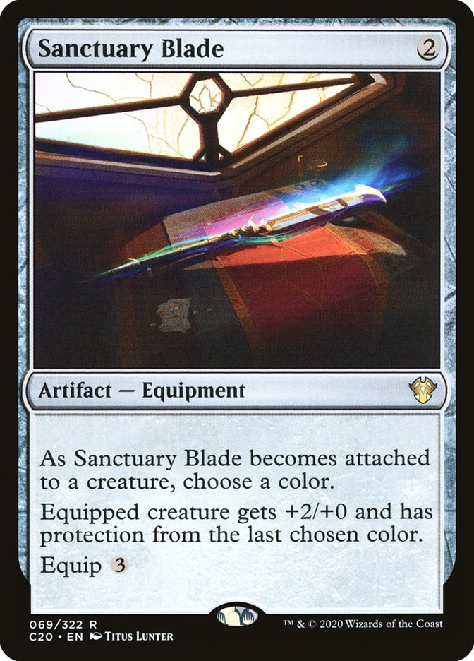 Sanctuary Blade [Commander 2020] | Deep Dive Games St. Marys