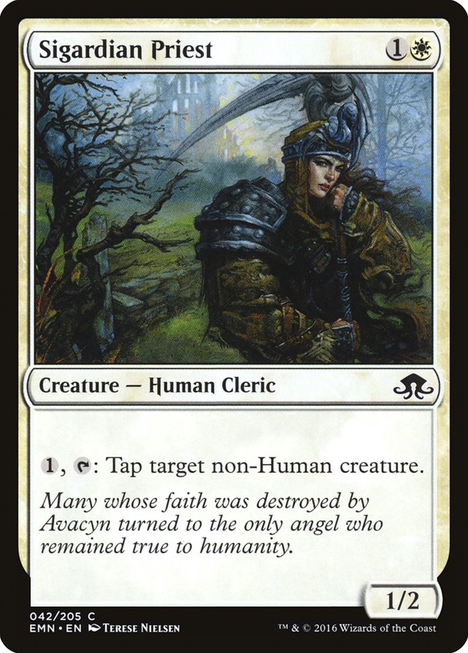 Sigardian Priest [Eldritch Moon] | Deep Dive Games St. Marys