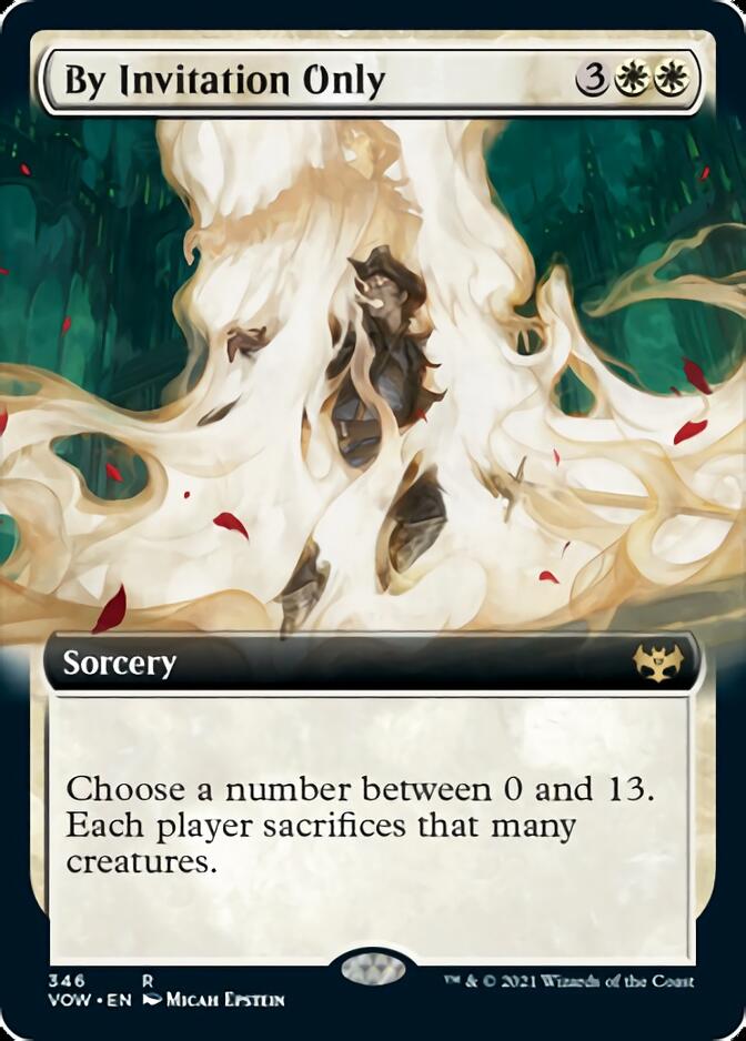 By Invitation Only (Extended Art) [Innistrad: Crimson Vow] | Deep Dive Games St. Marys