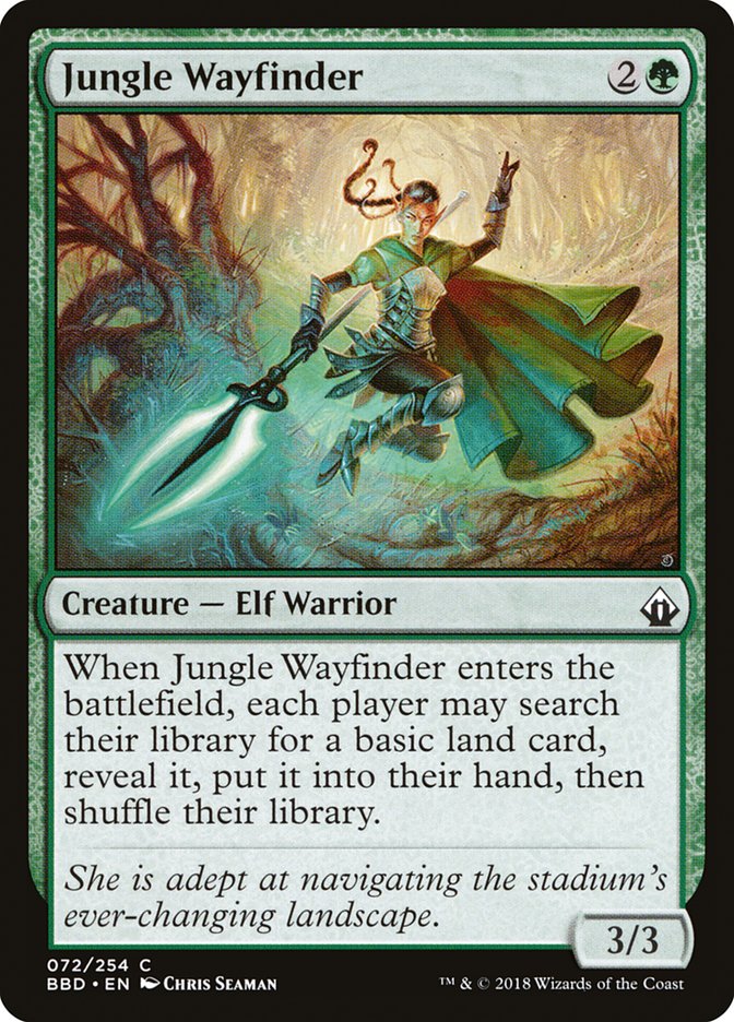 Jungle Wayfinder [Battlebond] | Deep Dive Games St. Marys