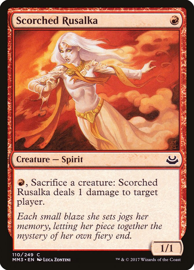 Scorched Rusalka [Modern Masters 2017] | Deep Dive Games St. Marys