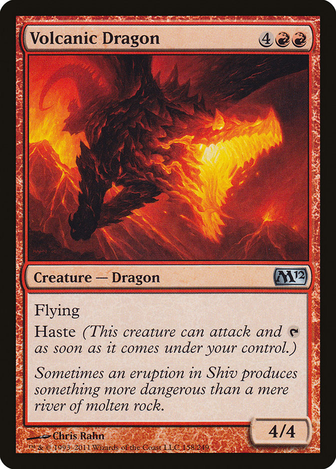 Volcanic Dragon [Magic 2012] | Deep Dive Games St. Marys