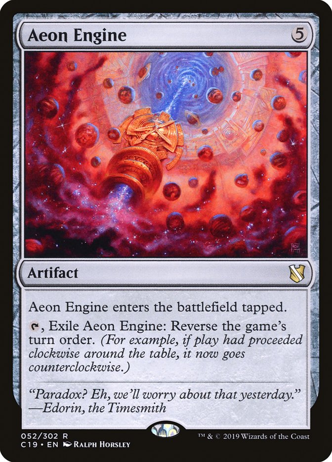 Aeon Engine [Commander 2019] | Deep Dive Games St. Marys