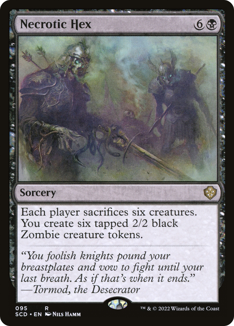 Necrotic Hex [Starter Commander Decks] | Deep Dive Games St. Marys