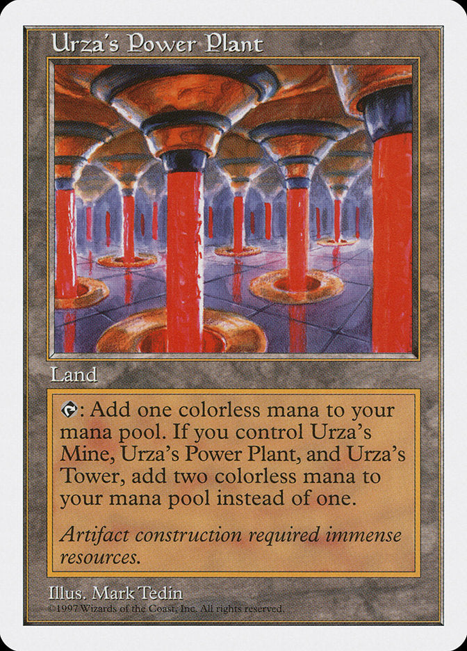 Urza's Power Plant [Fifth Edition] | Deep Dive Games St. Marys