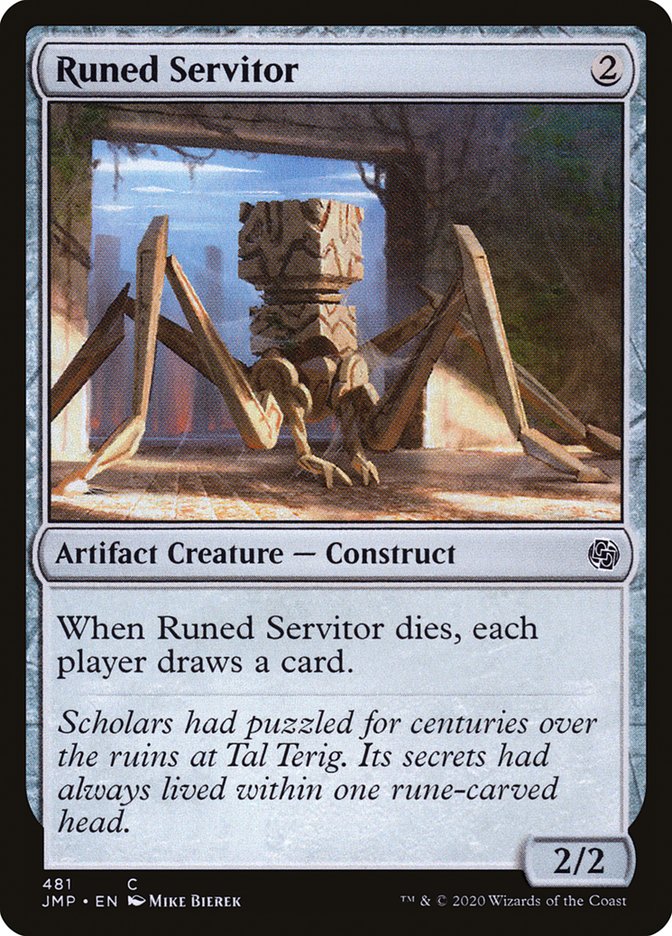 Runed Servitor [Jumpstart] | Deep Dive Games St. Marys
