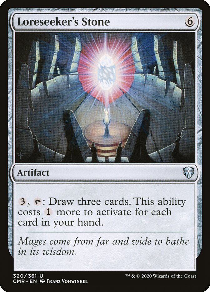 Loreseeker's Stone [Commander Legends] | Deep Dive Games St. Marys