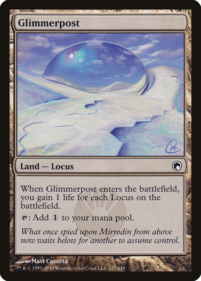 Glimmerpost [Scars of Mirrodin] | Deep Dive Games St. Marys