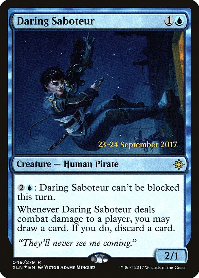 Daring Saboteur [Ixalan Prerelease Promos] | Deep Dive Games St. Marys