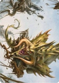 Canopy Baloth Art Card [Zendikar Rising Art Series] | Deep Dive Games St. Marys