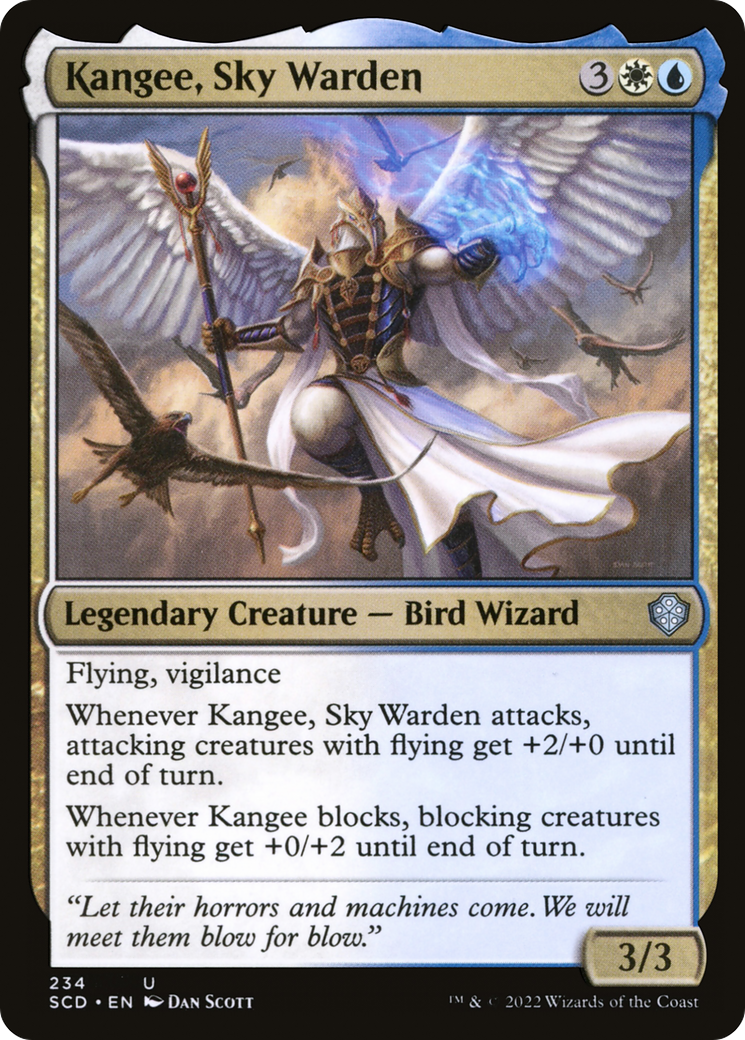 Kangee, Sky Warden [Starter Commander Decks] | Deep Dive Games St. Marys