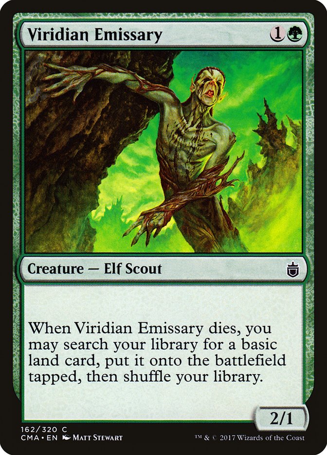 Viridian Emissary [Commander Anthology] | Deep Dive Games St. Marys