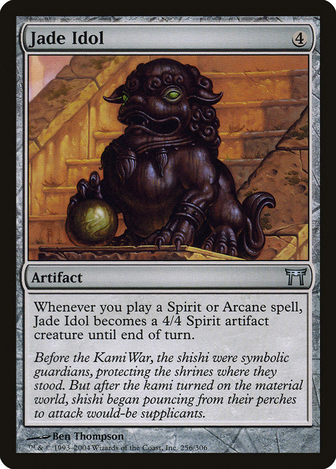 Jade Idol [Champions of Kamigawa] | Deep Dive Games St. Marys