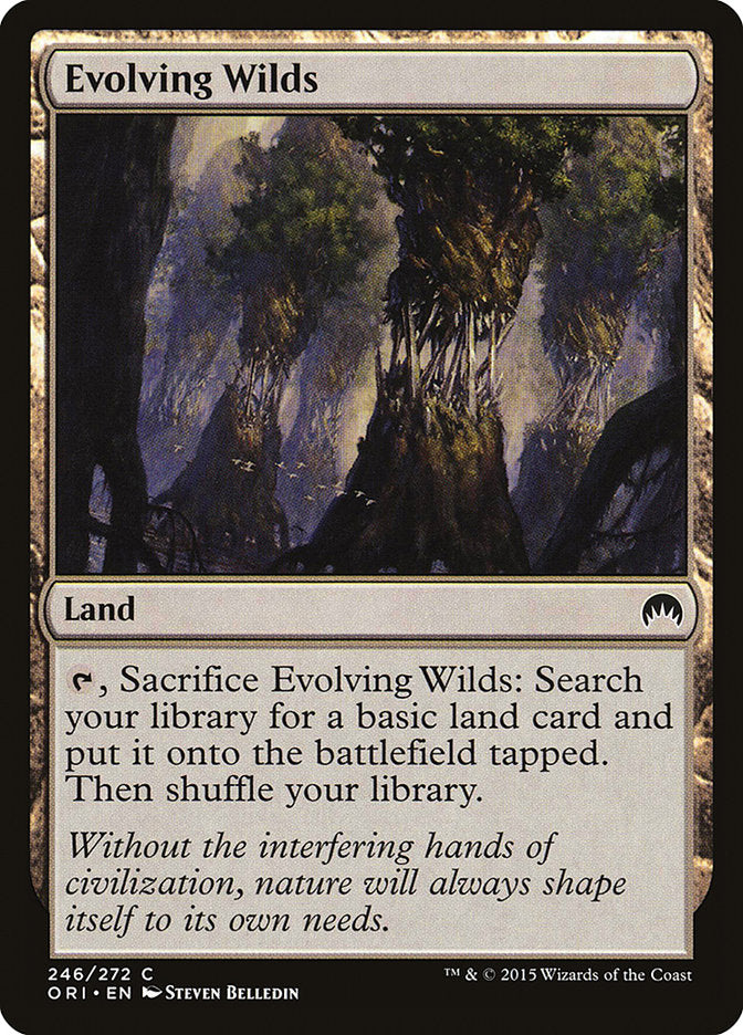 Evolving Wilds [Magic Origins] | Deep Dive Games St. Marys