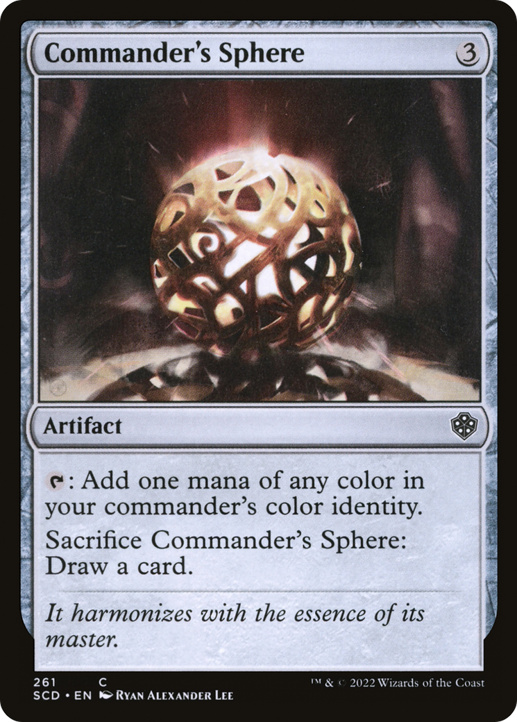 Commander's Sphere [Starter Commander Decks] | Deep Dive Games St. Marys