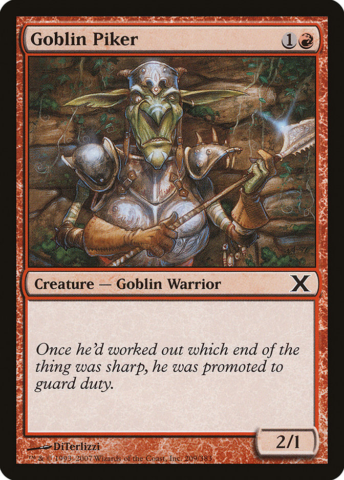 Goblin Piker [Tenth Edition] | Deep Dive Games St. Marys