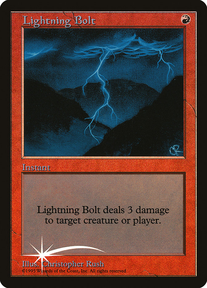 Lightning Bolt [Judge Gift Cards 1998] | Deep Dive Games St. Marys