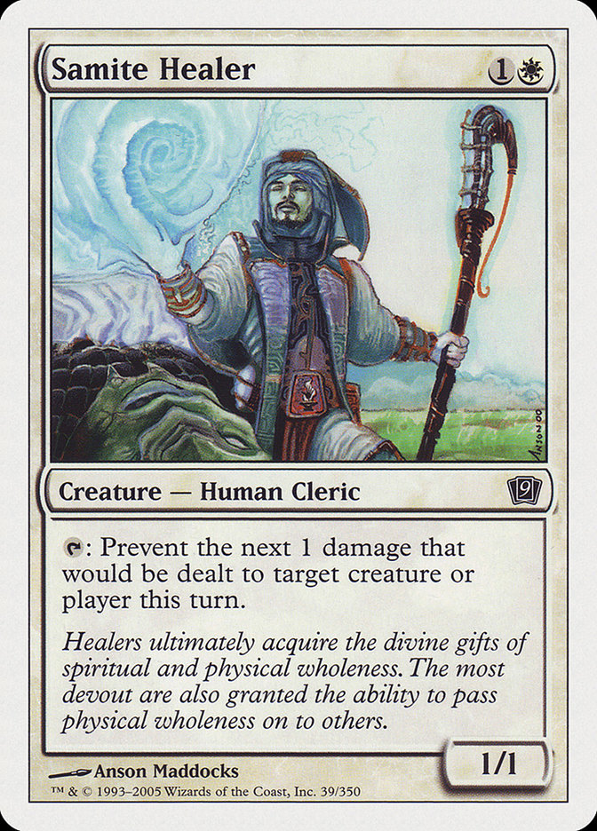 Samite Healer [Ninth Edition] | Deep Dive Games St. Marys