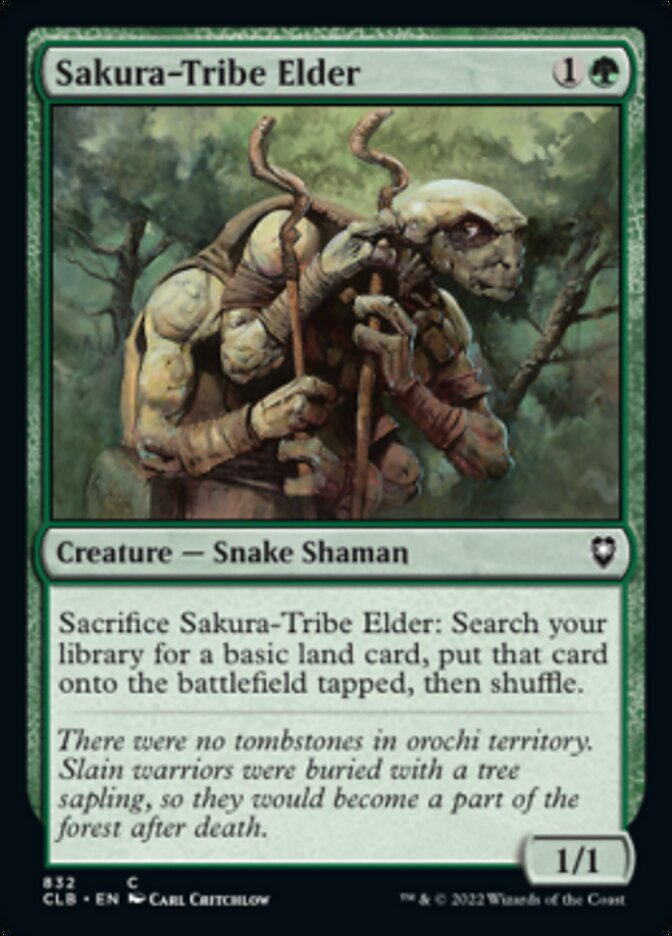 Sakura-Tribe Elder [Commander Legends: Battle for Baldur's Gate] | Deep Dive Games St. Marys