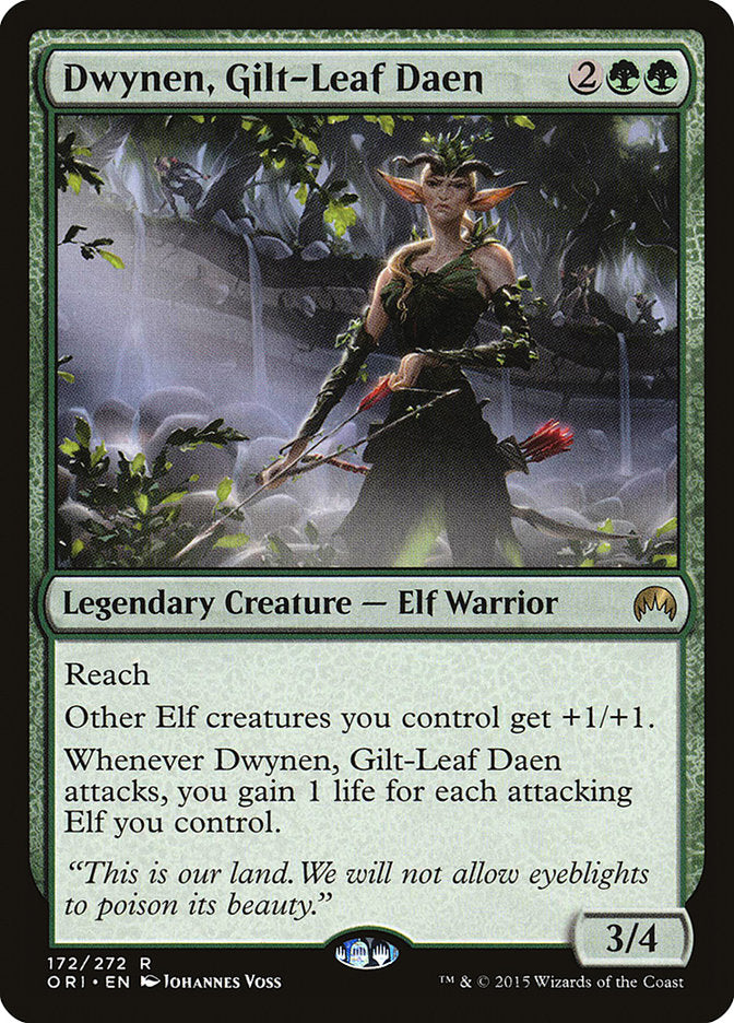 Dwynen, Gilt-Leaf Daen [Magic Origins] | Deep Dive Games St. Marys
