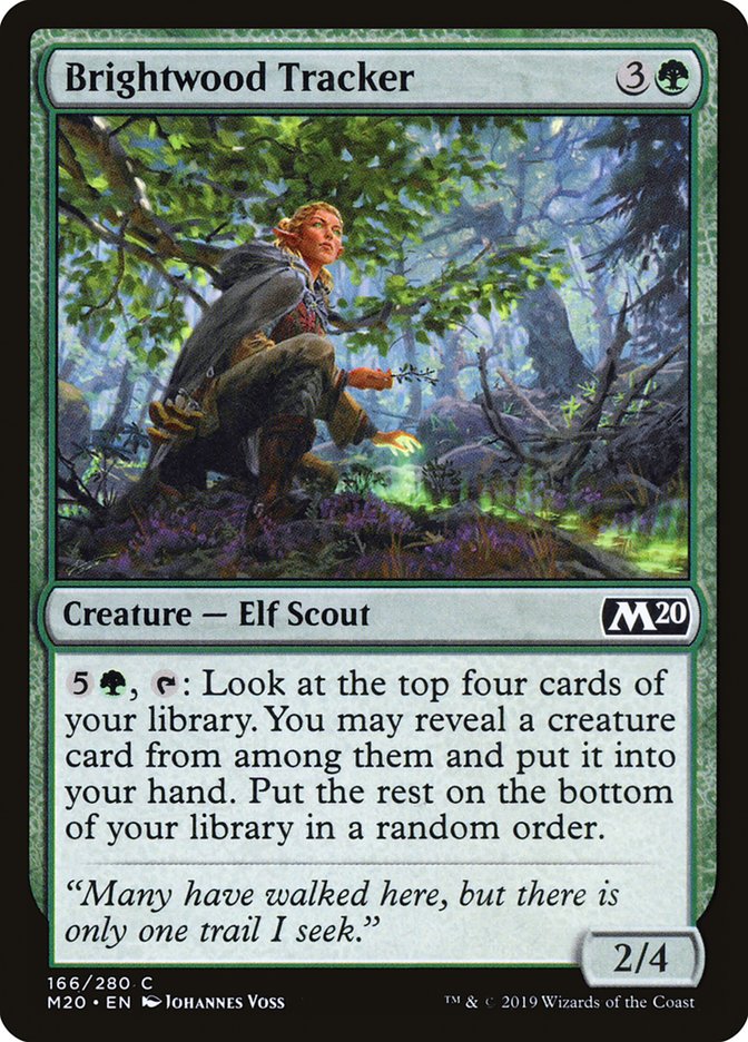 Brightwood Tracker [Core Set 2020] | Deep Dive Games St. Marys