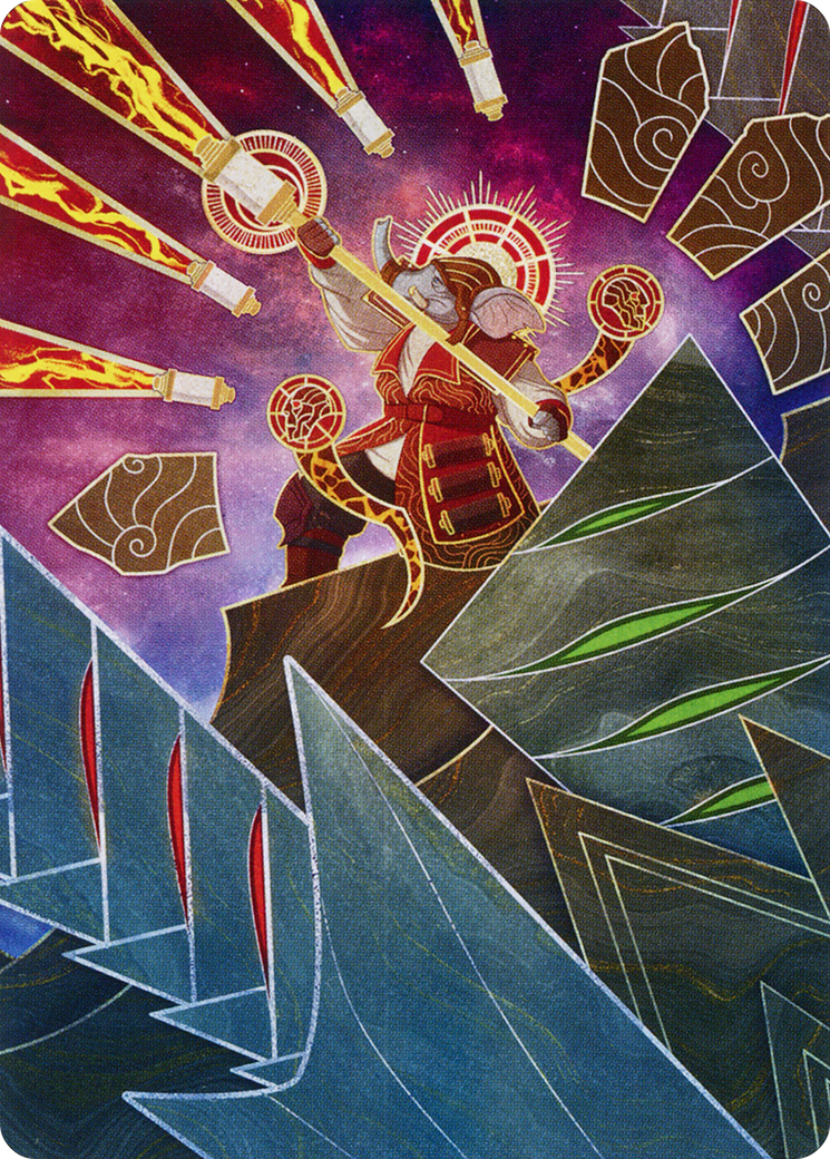 Quintorius, Loremaster Art Card (63) [March of the Machine Art Series] | Deep Dive Games St. Marys
