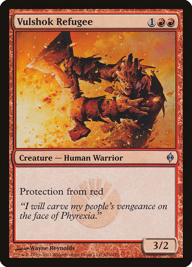 Vulshok Refugee [New Phyrexia] | Deep Dive Games St. Marys