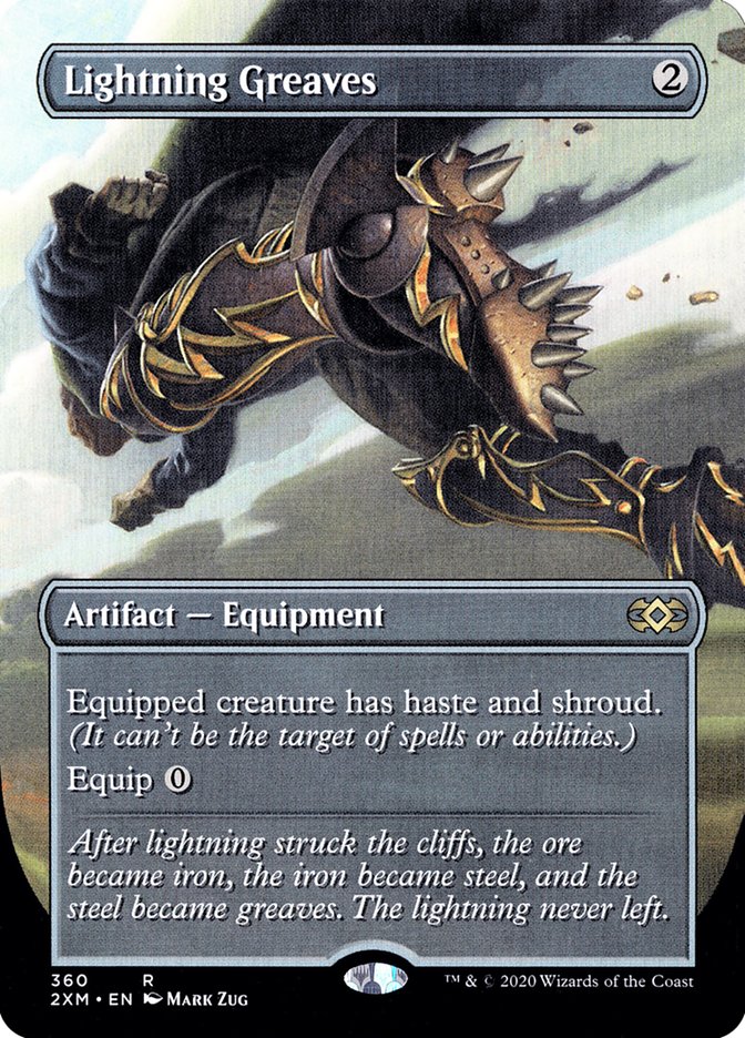 Lightning Greaves (Toppers) [Double Masters] | Deep Dive Games St. Marys