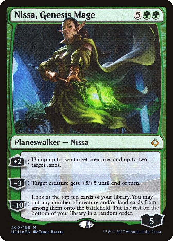 Nissa, Genesis Mage [Hour of Devastation] | Deep Dive Games St. Marys