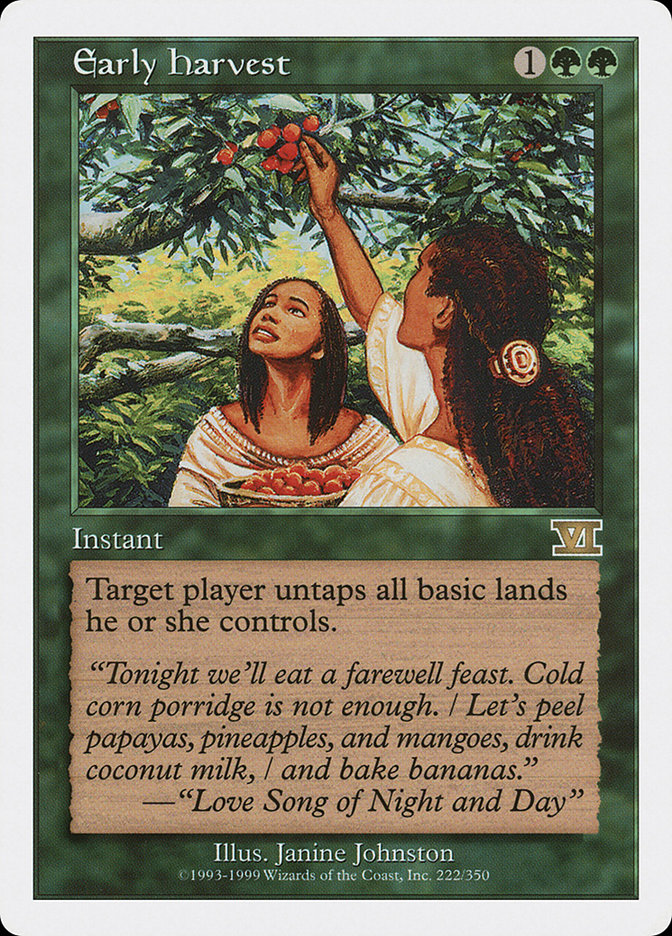 Early Harvest [Classic Sixth Edition] | Deep Dive Games St. Marys