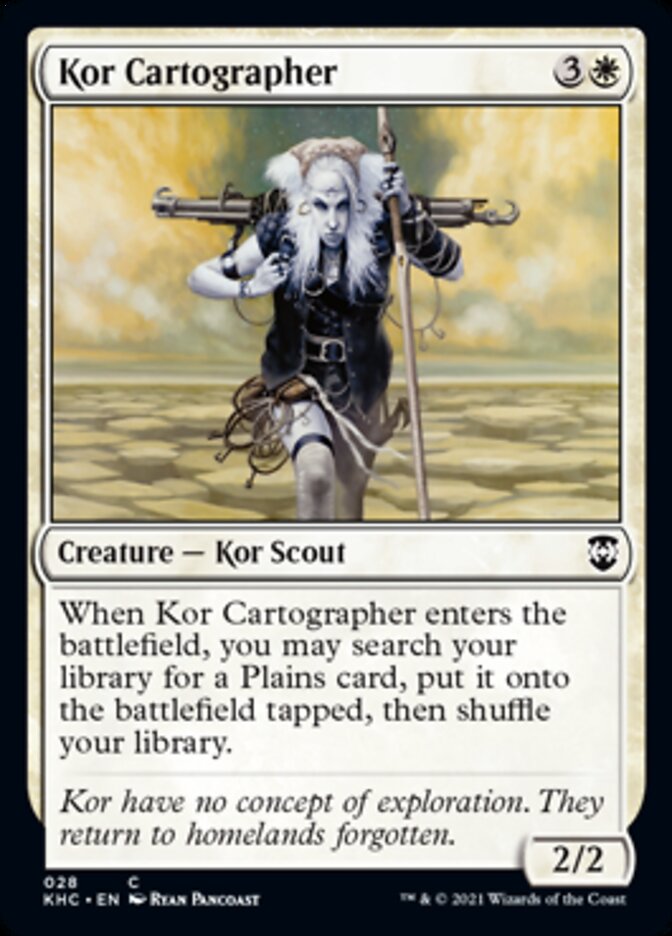 Kor Cartographer [Kaldheim Commander] | Deep Dive Games St. Marys