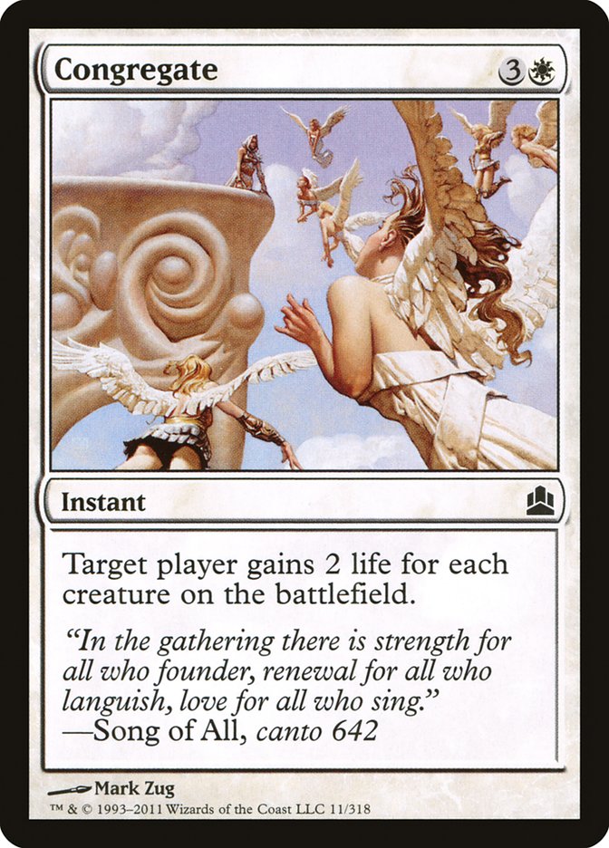 Congregate [Commander 2011] | Deep Dive Games St. Marys